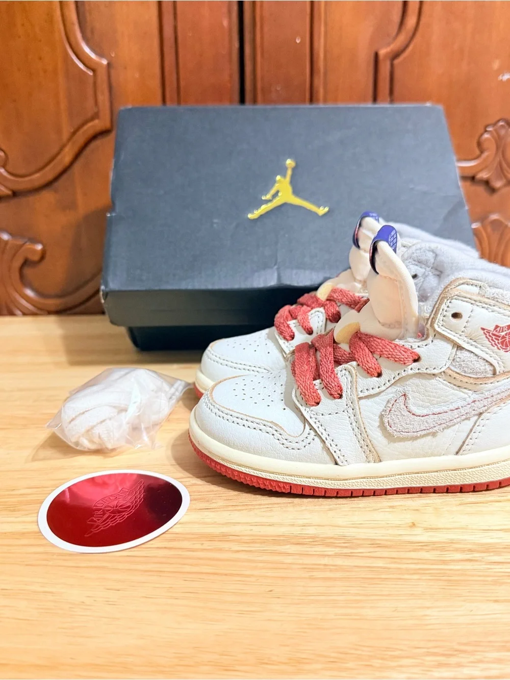 Nike Jordan 1 Retro High OG (TD) Sneakers Baby Size 5C NEW IN BOX